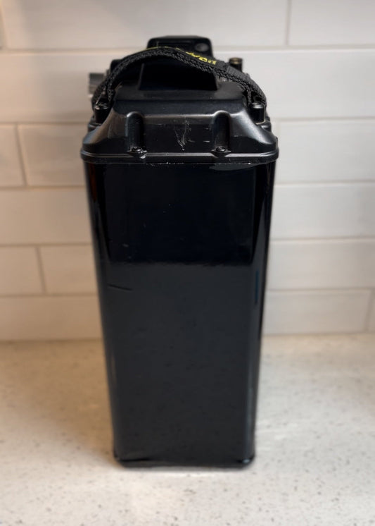 "Invisible" Gloss Black Surron Battery Wrap